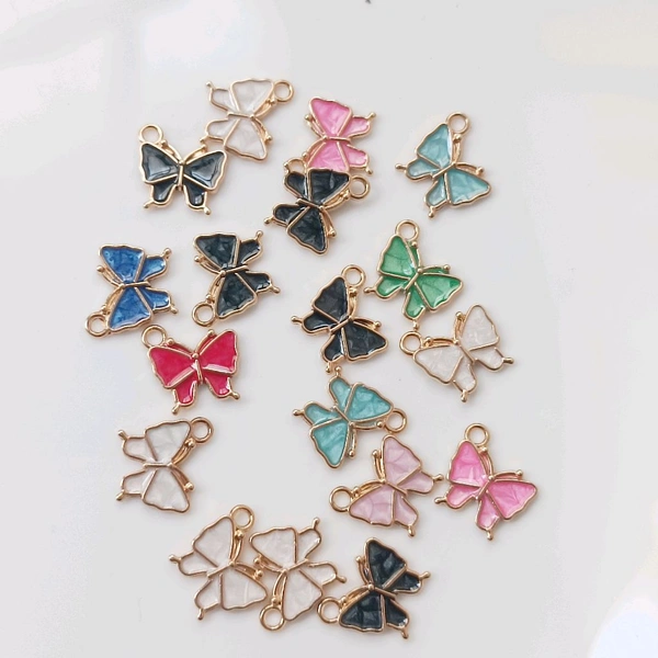 Multi Bow Charm Pack Of 10 Pc 