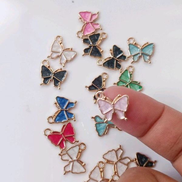 Multi Bow Charm Pack Of 10 Pc 