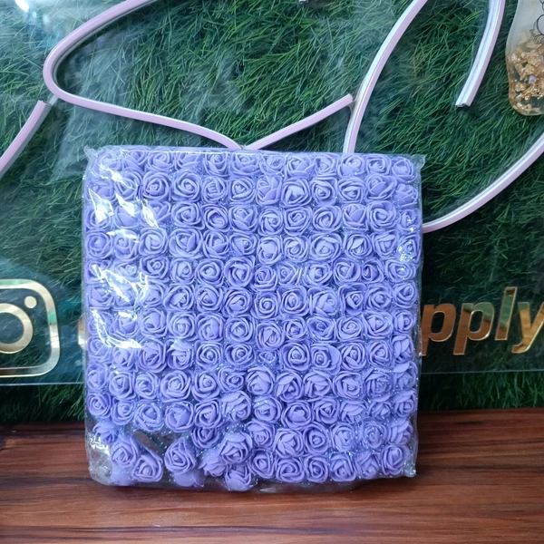 Purple Foam Flower (144pc)