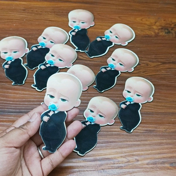 Boss Baby Wooden MDF Cutout Pair 