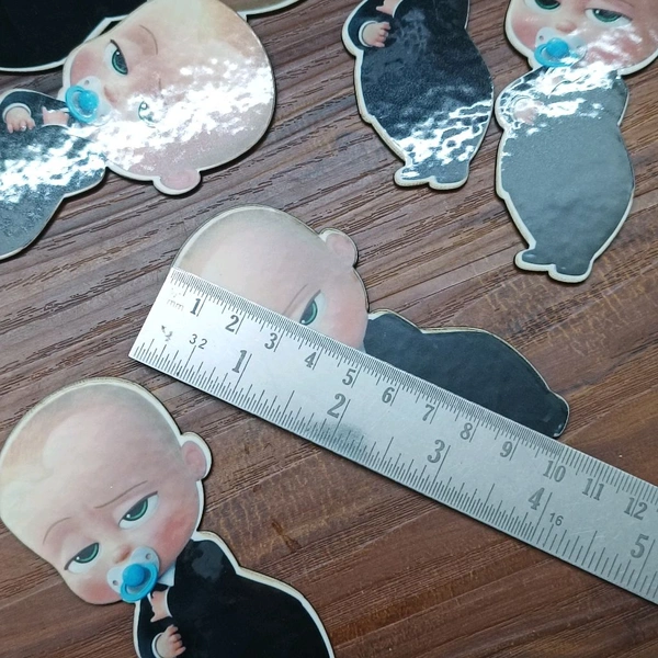 Boss Baby Wooden MDF Cutout Pair 