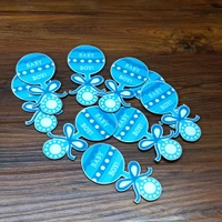 Baby Boy Toy Wooden MDF  Cutout Pair 