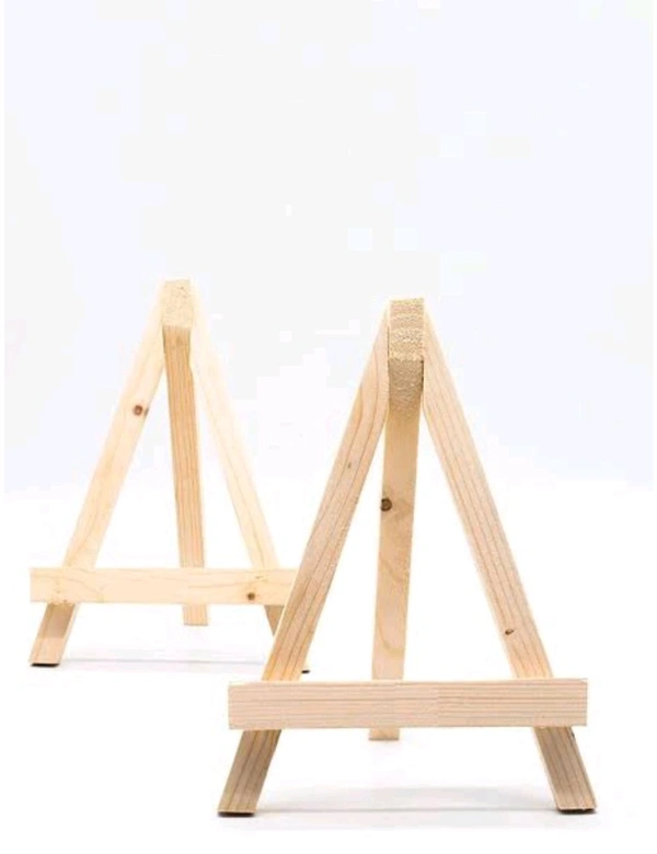 8" Inch Wooden Easel Stand With Screw