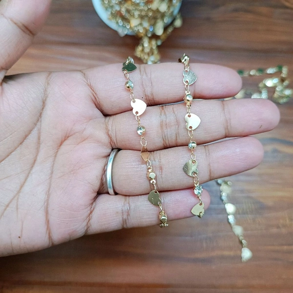 Heart Daimond Chain Multipurpose (1mtr)