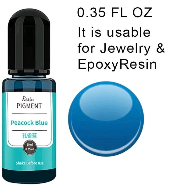 Resin Pigment PeacockBlue 