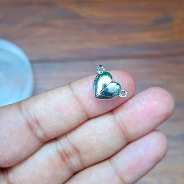 Magnetic Heart Charms (100pc) 