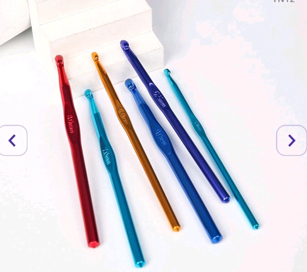 Knitting Tool Almunium 12 Pc 