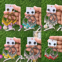 30 Pcs Mix Beaded Jhumka 