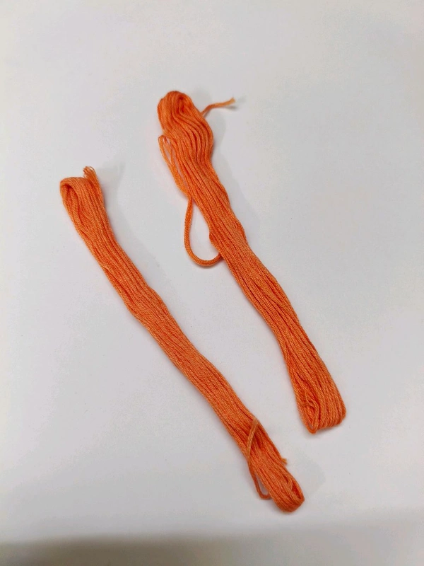Rakhi Thread 2 Pc Light  Orange 