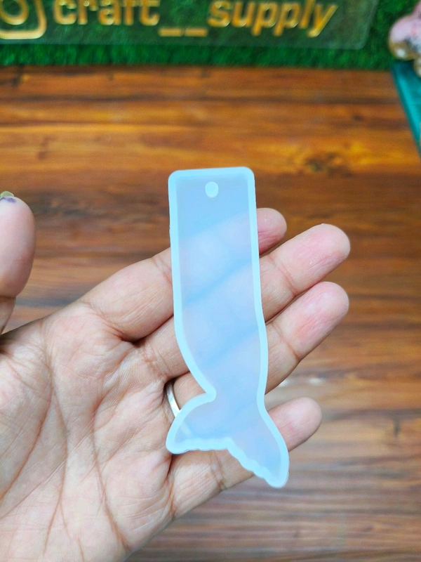 Fish Tail Bookmark Mold