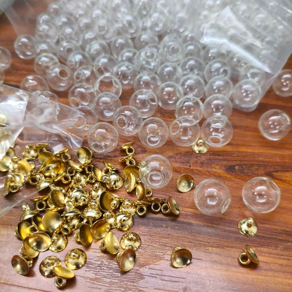 Glass Balls Pack Of 10 Pc 