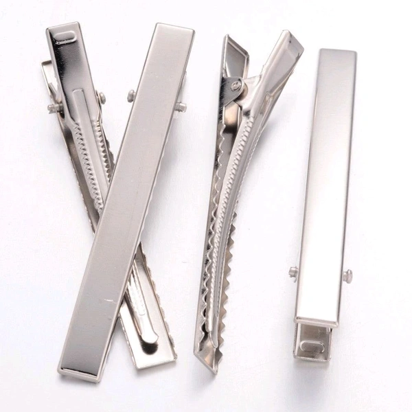  Alligator Pin / Clip Golden 1.5 Inch (10pc)