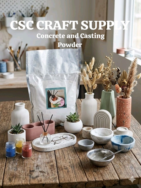 Concrete Art Making Powder Mixture 2.8kg Or Resin Casting Powder 