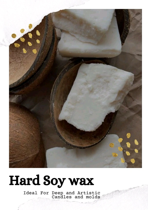 Soy Wax  Hard (500 Grams) For Molds 
