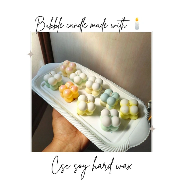 Soy Wax Hard  1kg For Molds 