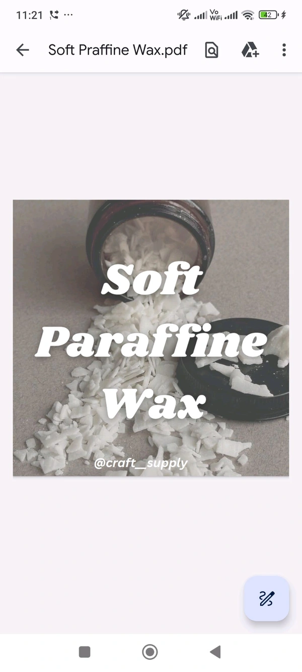 Soft Paraffin Wax (1kg) 