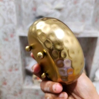 Metal Hammered Urli 5Inch 