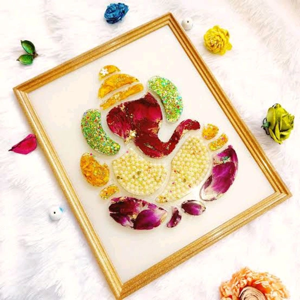 3D Ganpati  Frame Mold (6.5"3.5 Inch ) 