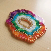 Geode Art Mold (3"4 Inch ) 