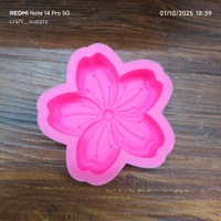 Candle big Flower Mold 
