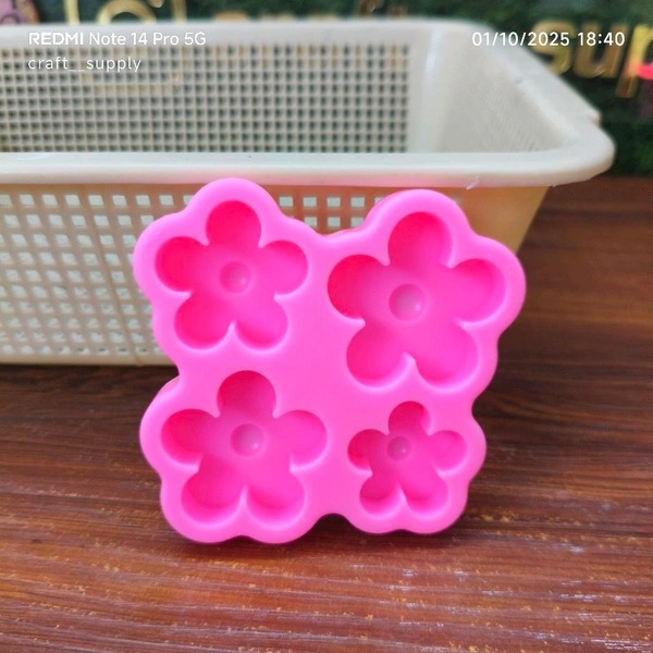 Candle Flower Mold 