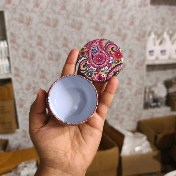 Mandala Tin Jars 1 Pc 
