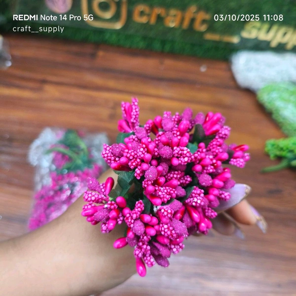 Pollen Bunch Of 12 (144 Pc) Pink 