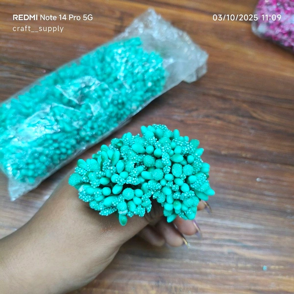 Pollen Bunch Of 12 (144 Pc) Teal 