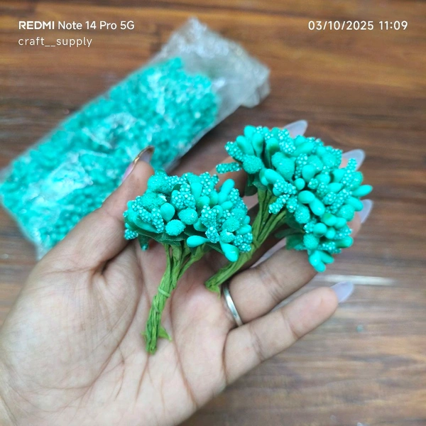 Pollen Bunch Of 12 (144 Pc) Teal 