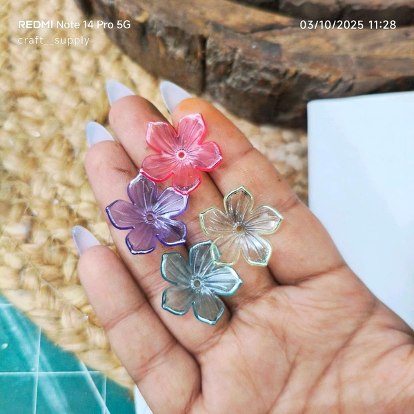 Foiled Flowers 25 Grm Medium 