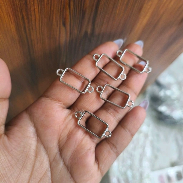 Bracelet Bezel Pack Of 5 Silver 