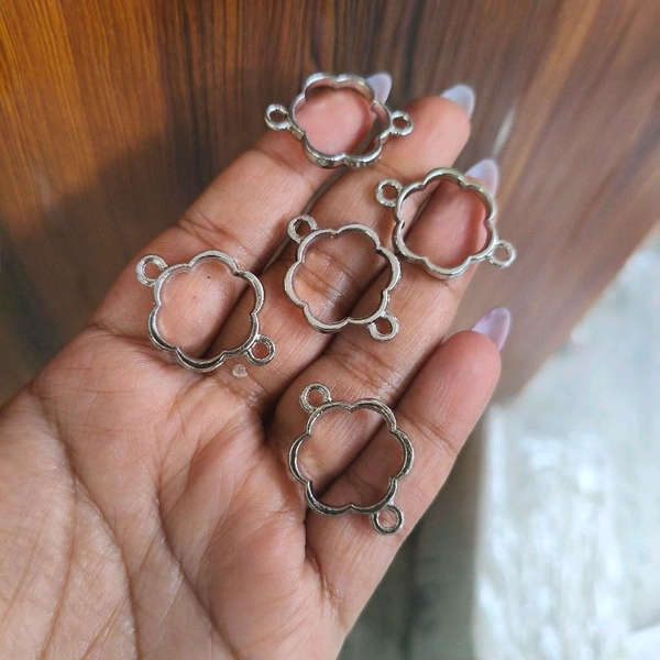 Bracelet Bezel Pack Of 5 Silver 