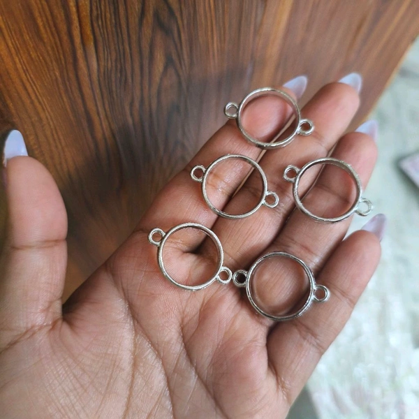 Bracelet Bezel Pack Of 5 Silver 