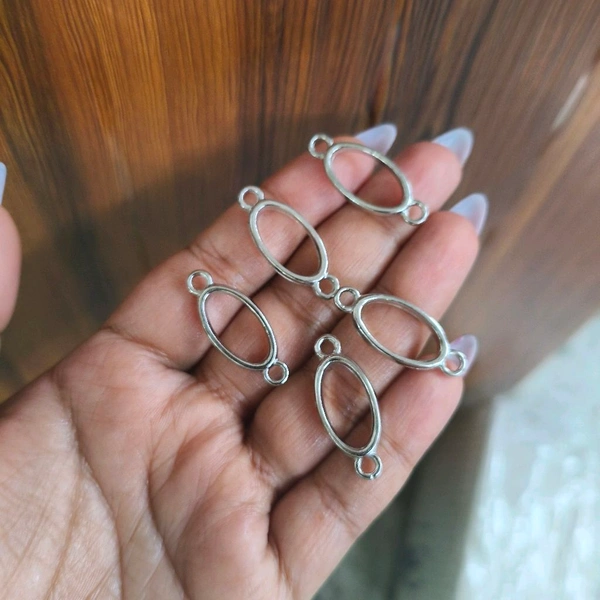 Bracelet Bezel Pack Of 5 Silver 