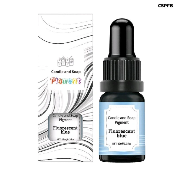 Candle And soap Colour 10 Ml Fluorescent Blue 
