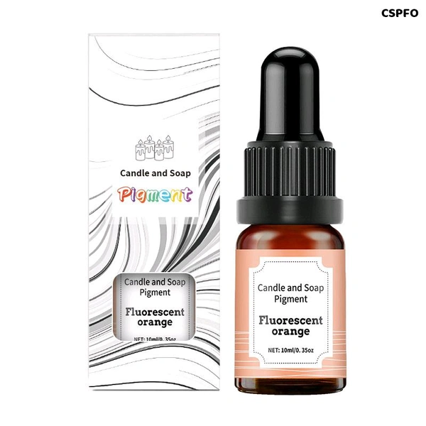 Candle And soap Colour 10 Ml Fluorescent Orange 