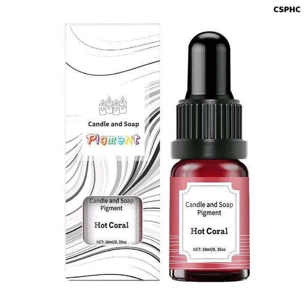 Candle And soap Colour 10 Ml  Hot Coral 