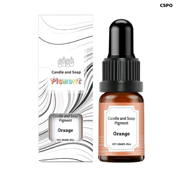 Candle And soap Colour 10 Ml  Orange 