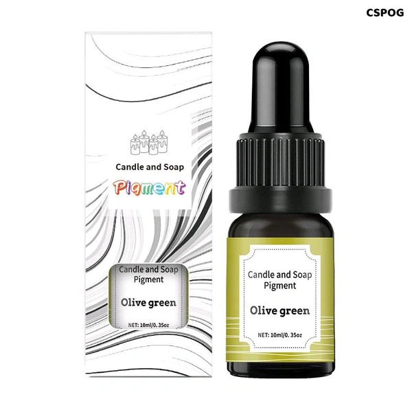Candle And soap Colour 10 Ml  Olive Green 