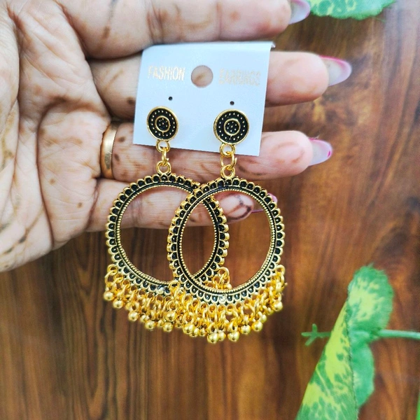 Resin Jhumka Base Pair round Non Bead 