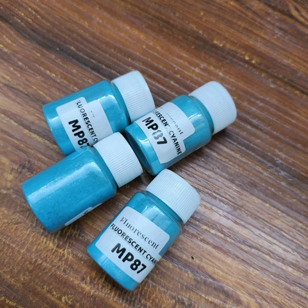 Mica Powder Fluorescent Cyan