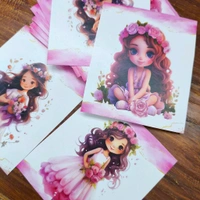 Display Cards 3.5"4 Inch 50 Pcs (Non Personalised) Kids 