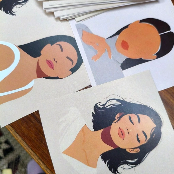 Display Cards 3.5"4 Inch 50 Pcs (Non Personalised) Western 