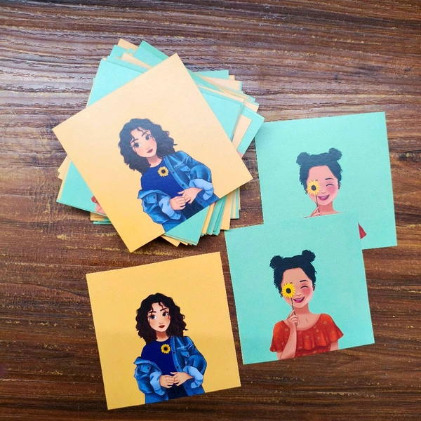 Display Cards 3" Inch 50 Pcs (Non Personalised)