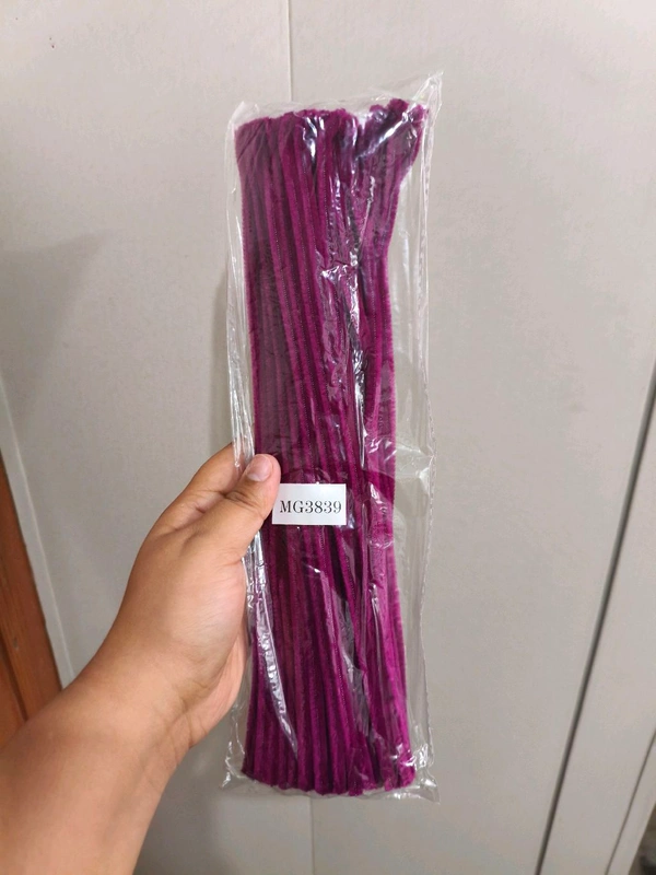 Pipe Cleaner Pack Of 100  Red Wine