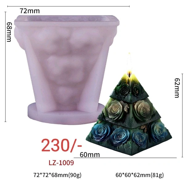 Candle Mold Lz 1009