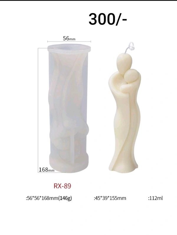 Couple Candle Mold Rx 89