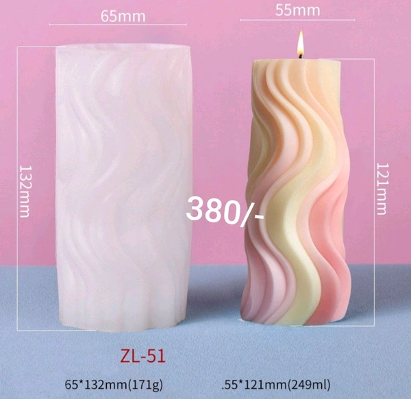Candle Pillar Mold Zl- 51 