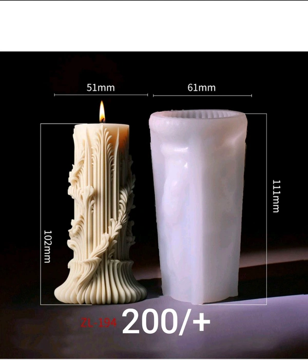Candle Mold Zl 194