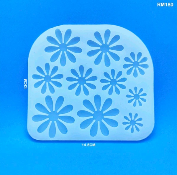 10 Cavity Flower Mold 